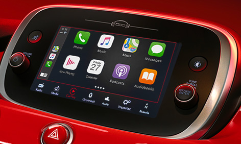 Infotainment - Fiat (500X Dolcevita)RED | SUV - Crossover | Fiat UK